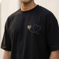 Bee Mine Embroidered Oversized Tee