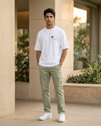 Bee Mine Embroidered Oversized Tee