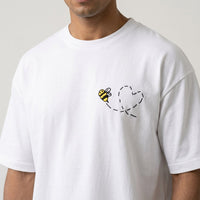 Bee Mine Embroidered Oversized Tee