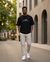 Golden Hour Embroidered Oversized Tee