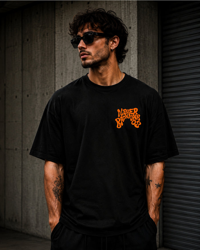 Never Backwards Oversized Tee