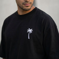 Paradise Embroidered Oversized Tee