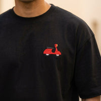 Ride Slow Embroidered Oversized Tee