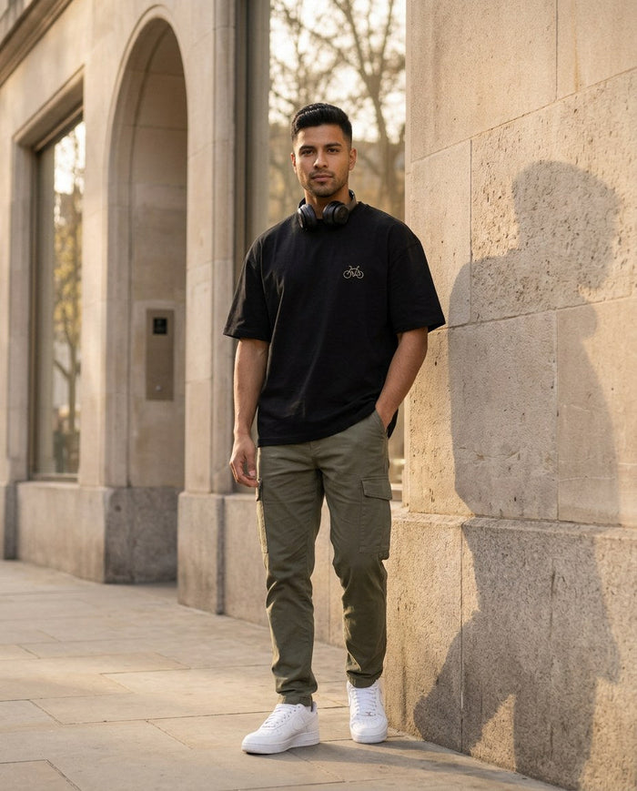 Roadster Embroidered Oversized Tee