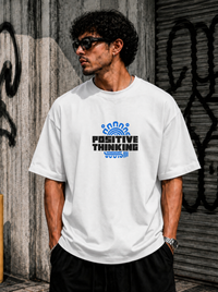 Positive Thinking Oversized Tee
