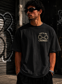 Let's Do Crimes Oversized Tee