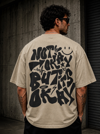 Not Okay But It's Okay Oversized Tee
