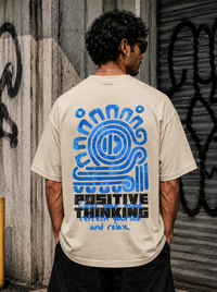 Positive Thinking Oversized Tee