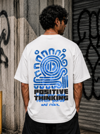 Positive Thinking Oversized Tee