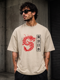Tokyo Dragon Oversized Tee