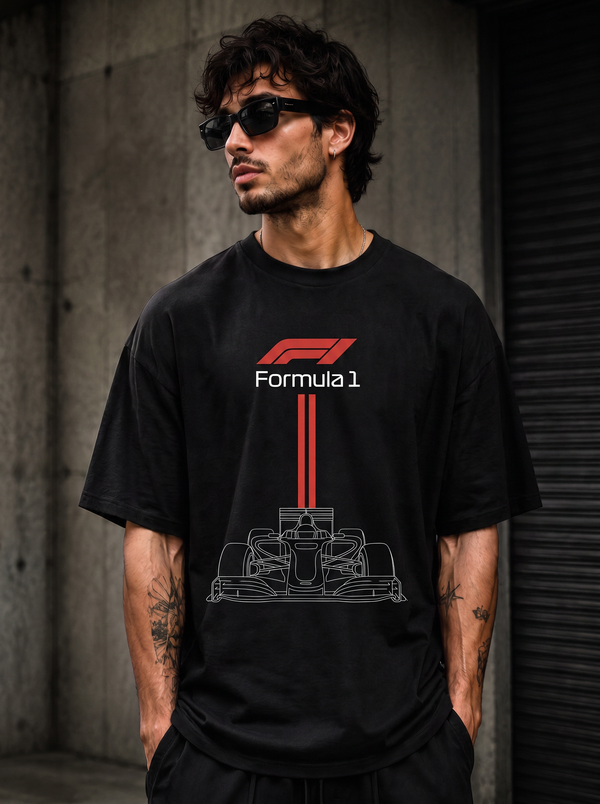 F1 Grand Prix Oversized Tee