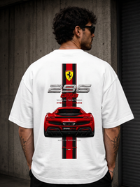 Ferrari 296 GTB Oversized Tee