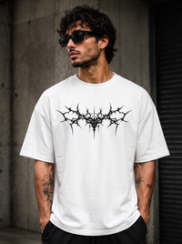Bone Wings Oversized Tee