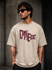One Piece Cats Oversized Tee