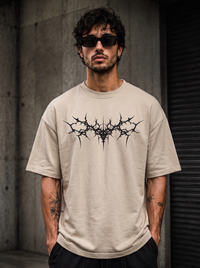 Bone Wings Oversized Tee