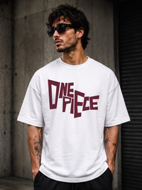One Piece Cats Oversized Tee