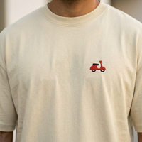 Ride Slow Embroidered Oversized Tee