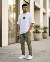 Bear With Me Embroidered Oversized Tee