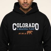 Beautiful Colorado Embroidered Hoodie
