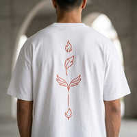 Elements Embroidered Oversized Tee