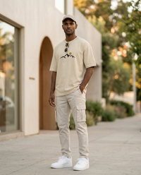 Golden Hour Embroidered Oversized Tee