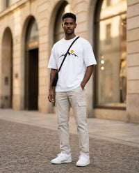 Golden Hour Embroidered Oversized Tee