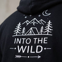 Into The Wild Embroidered Hoodie