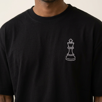 King's Gambit Embroidered Oversized Tee