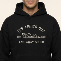Lights Out Embroidered Hoodie