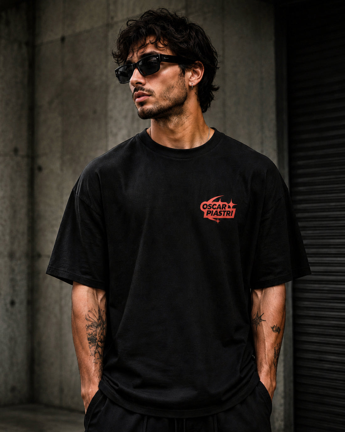 Papaya Speed Oversized Tee