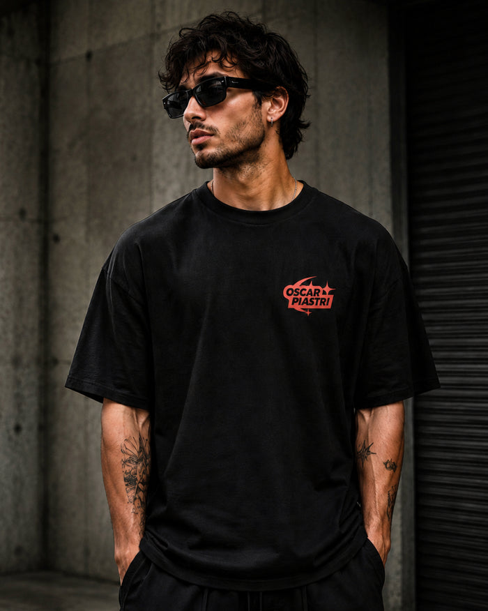 Papaya Speed Oversized Tee
