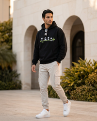 Panda Gang Embroidered Hoodie