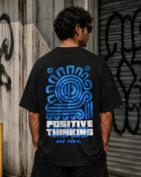 Positive Thinking Oversized Tee