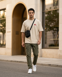 Ride Slow Embroidered Oversized Tee