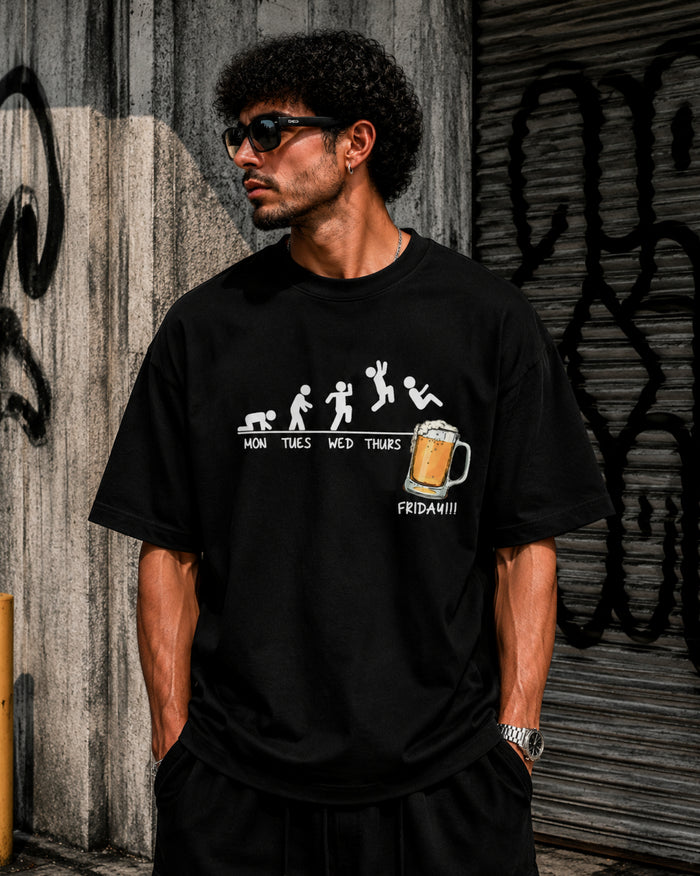 Hold My Beer Oversized Tee