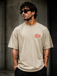 Papaya Speed Oversized Tee