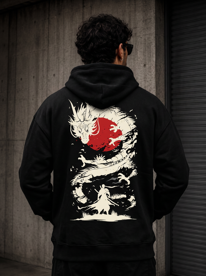 Dragon Samurai Hoodie