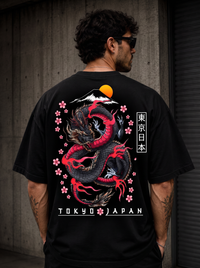 Tokyo Dragon Oversized Tee
