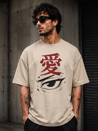 Gaara Love Oversized Tee