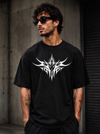 Bat Sigil Oversized Tee