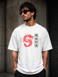 Tokyo Dragon Oversized Tee