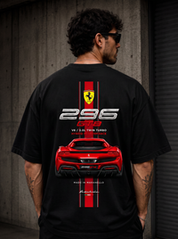 Ferrari 296 GTB Oversized Tee