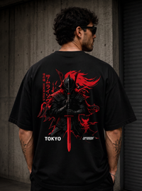 Samurai Soul Oversized Tee
