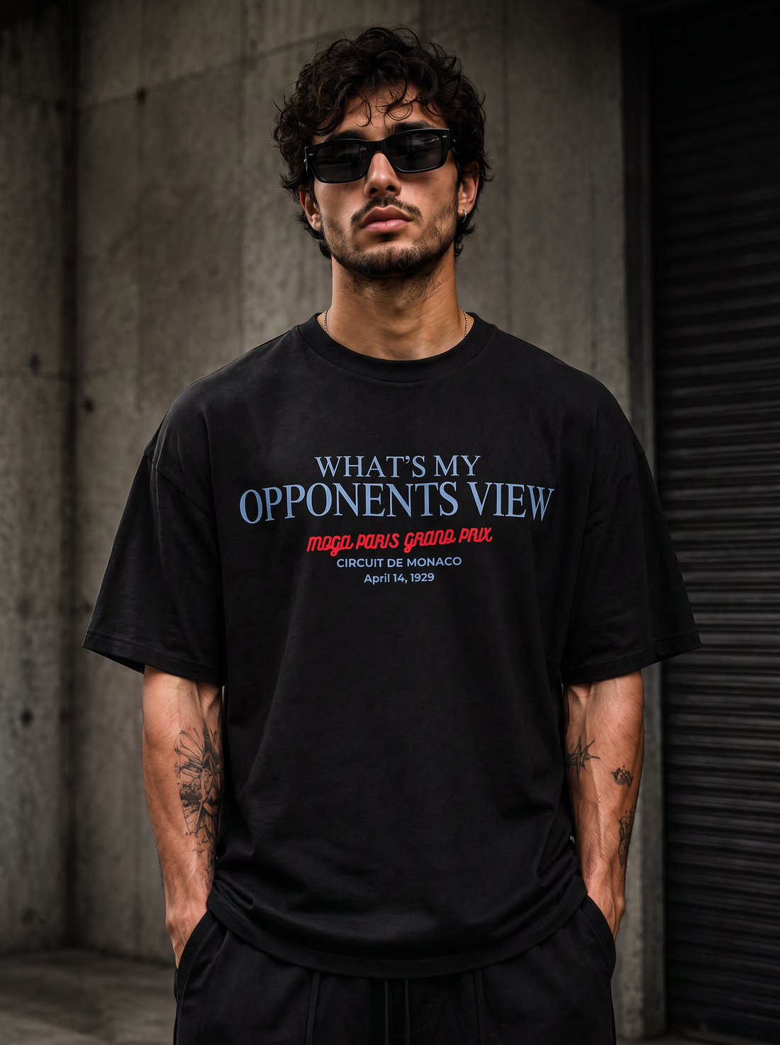 Opponents View Oversized Tee