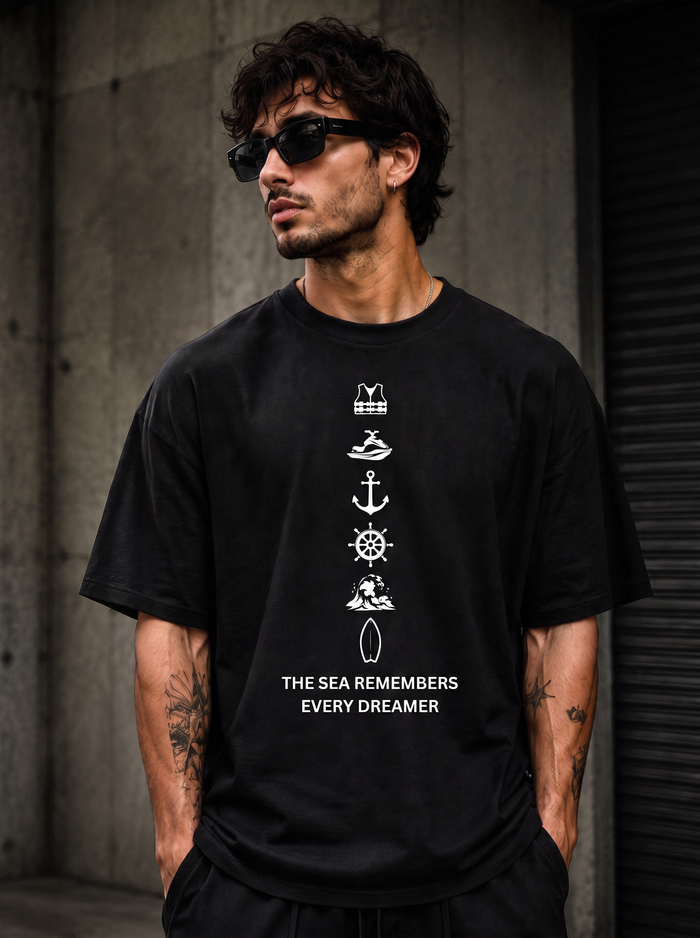 Sea Dreamer Oversized Tee