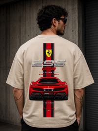 Ferrari 296 GTB Oversized Tee