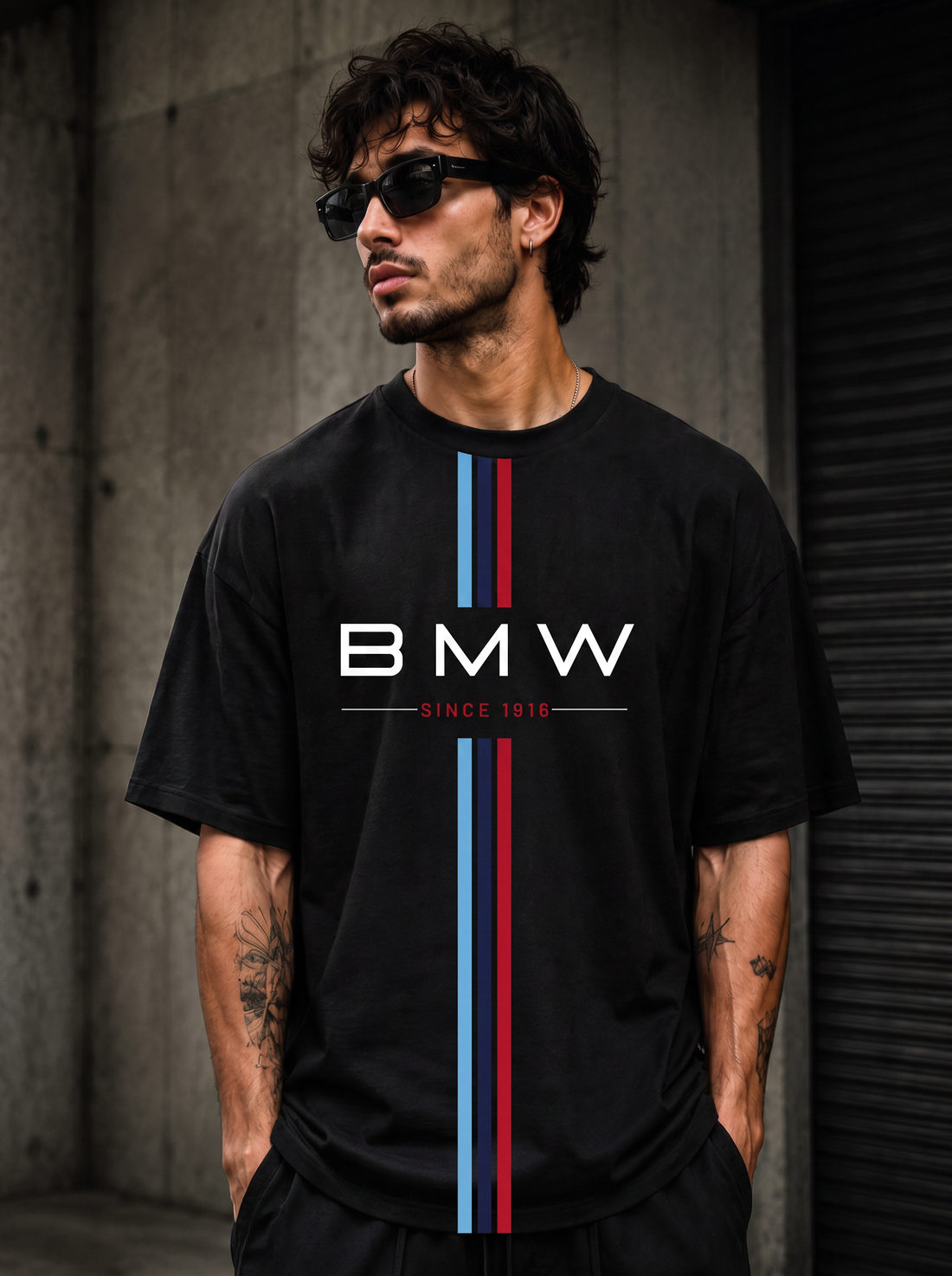 BMW Since 1916 Oversized Tee