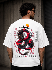 Tokyo Dragon Oversized Tee