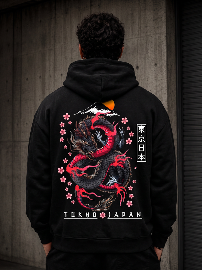 Tokyo Dragon Hoodie